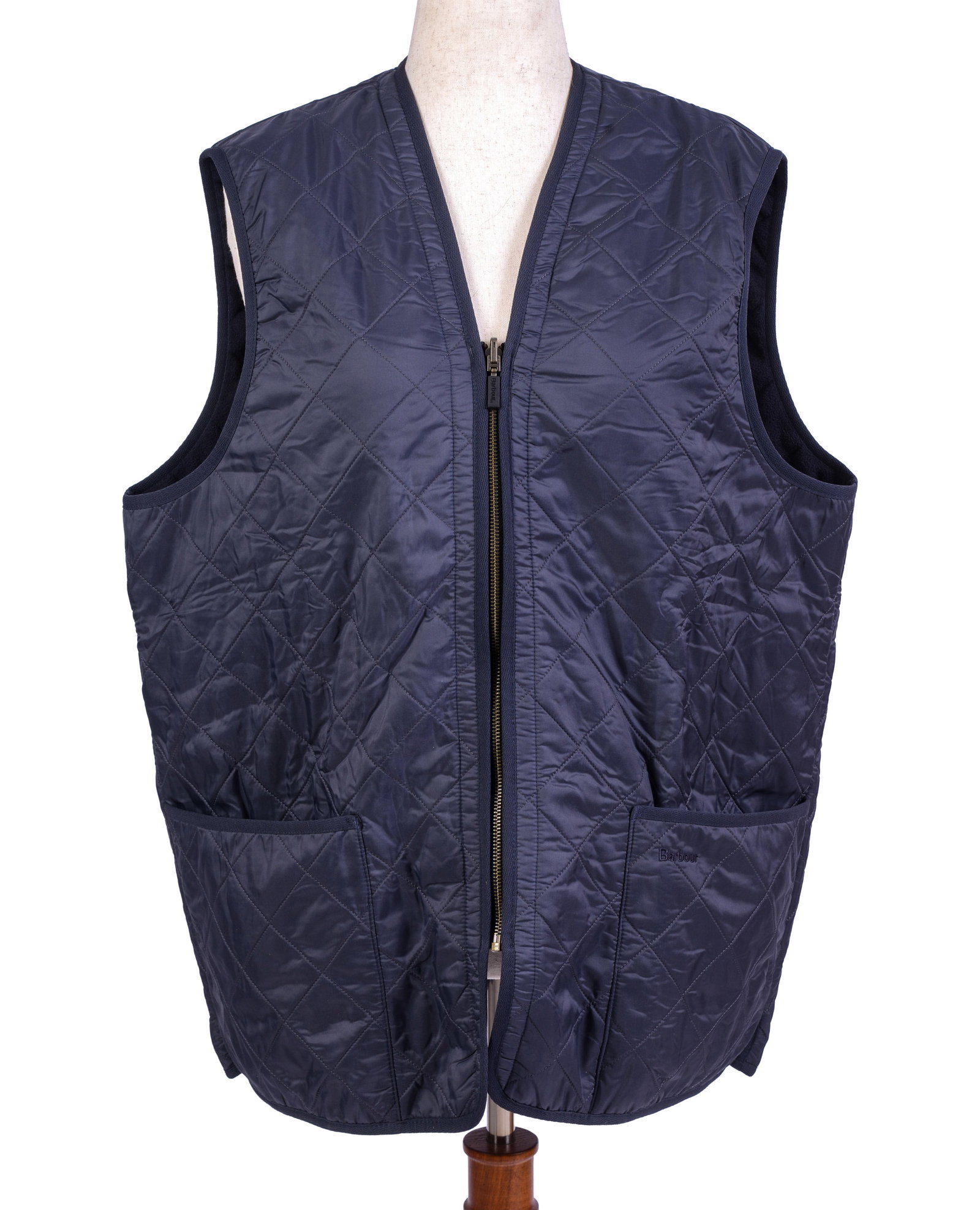 Barbour Men's Polarquilt Vest/Zip in Liner, XL: New with tags.