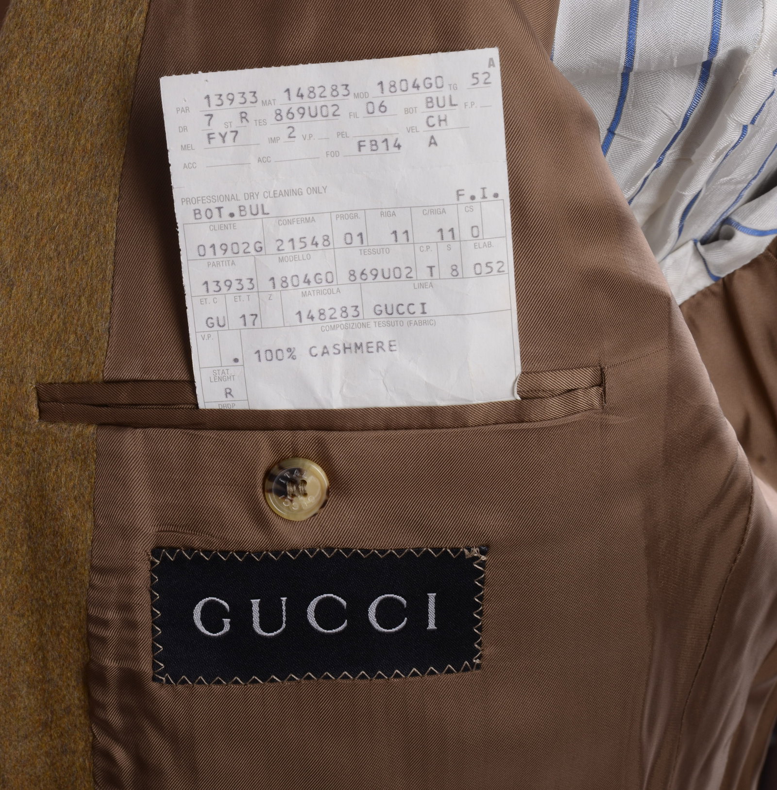Gucci Men's Cashmere Jacket. - 6