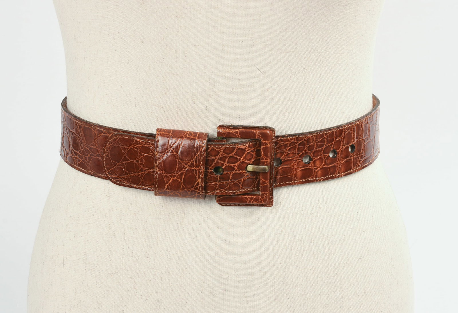 Johnny Farah Alligator Belt. (1 of 4)