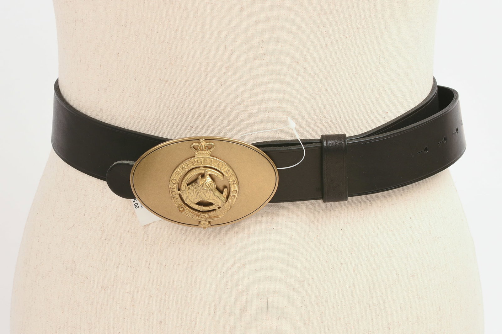 Polo Ralph Lauren Belt with Horse Buckle.: Length 46 inches, new with tags.