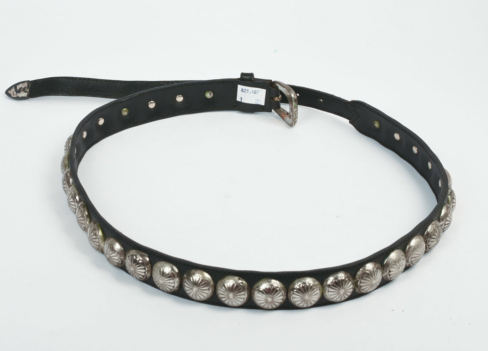 Native American Concho Belt. - 6