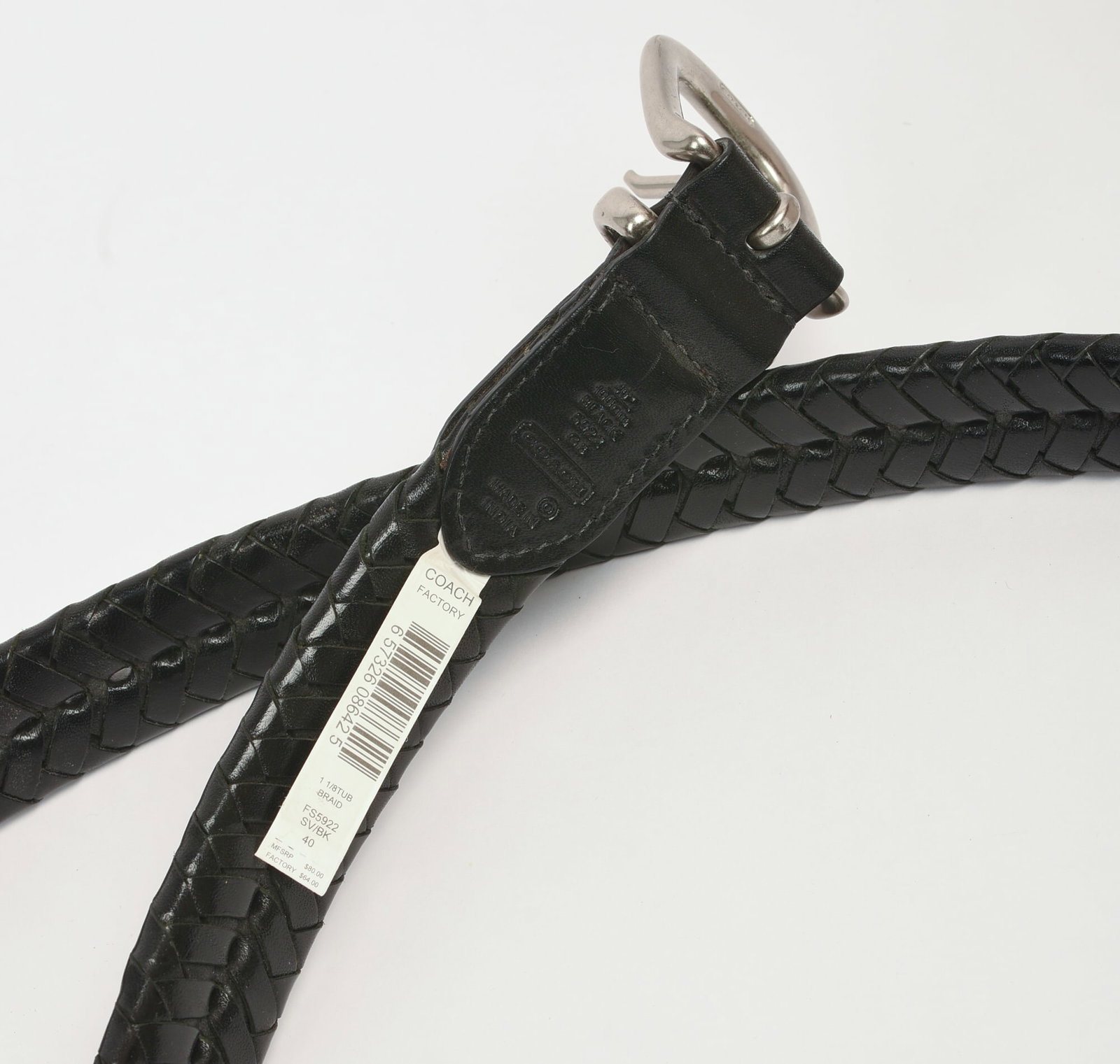Four Men's Designer Belts. - 6