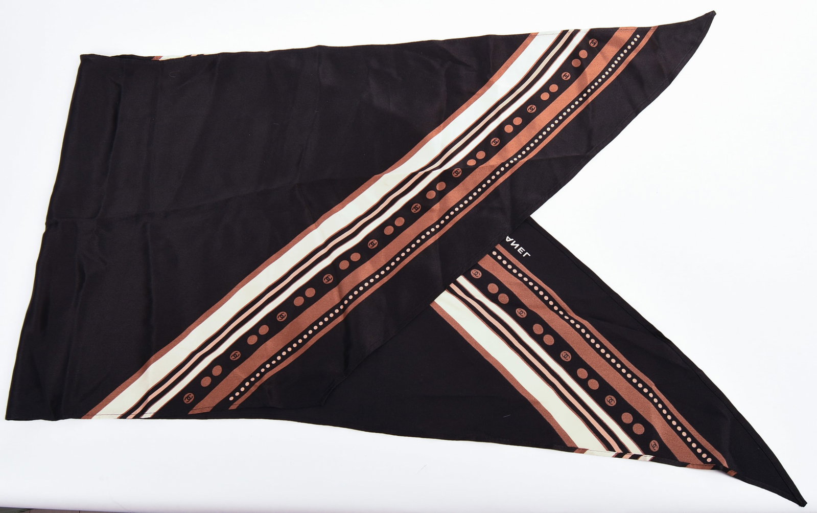 Chanel Silk Handkerchief. - 3