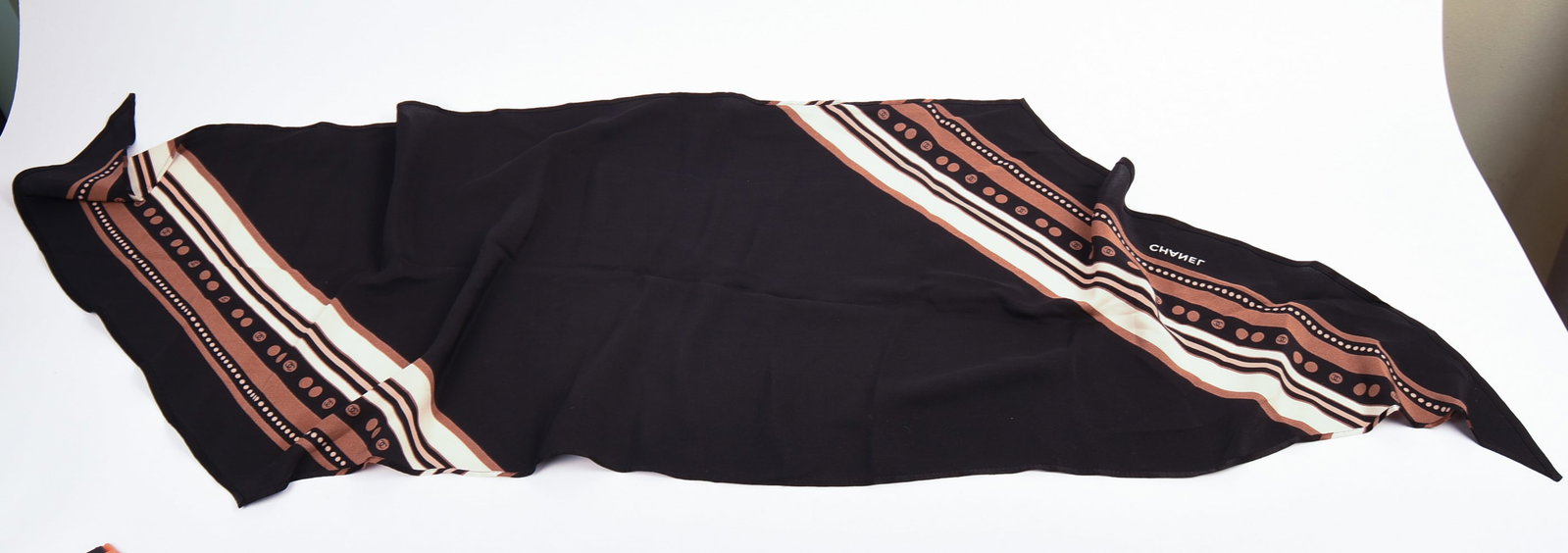 Chanel Silk Handkerchief. - 4