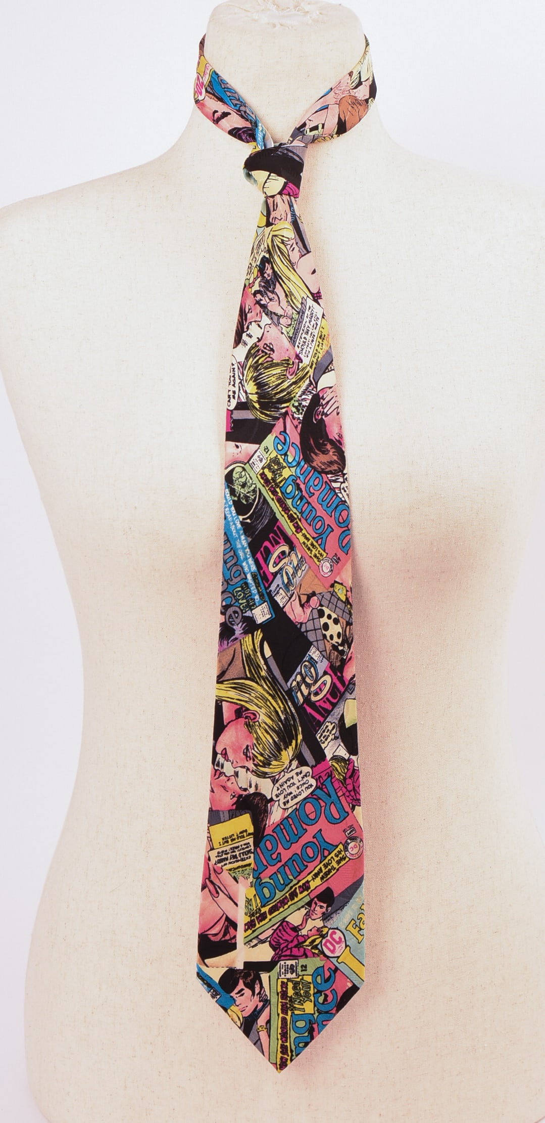 Nicole Miller 1991 DC Comics Silk Tie.: Length 54 inches.