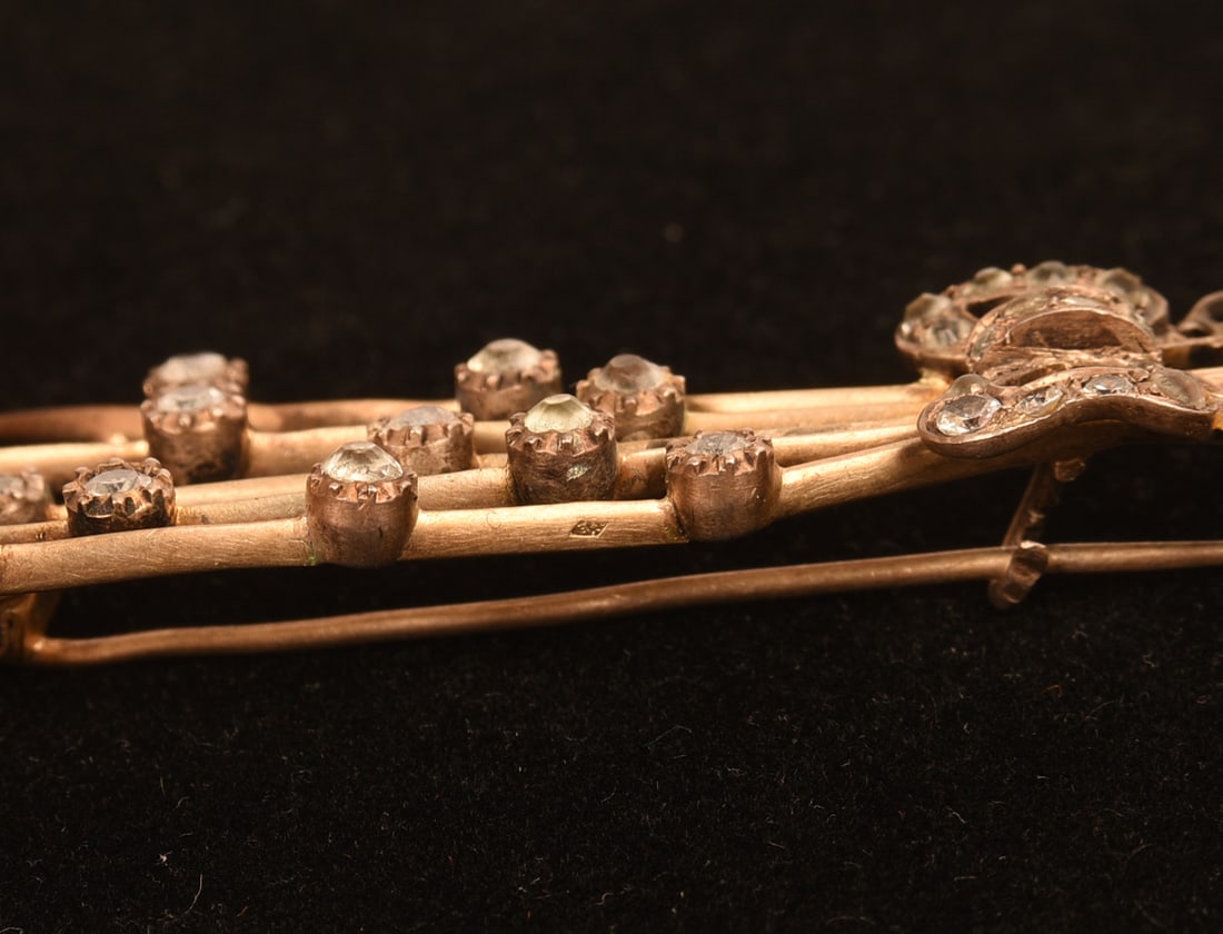 Vintage Paste Brooch. - 4