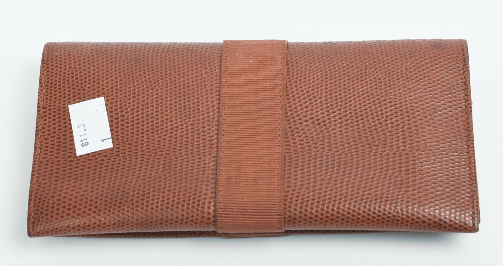 Ferragamo Brown Embossed Wallet. - 4