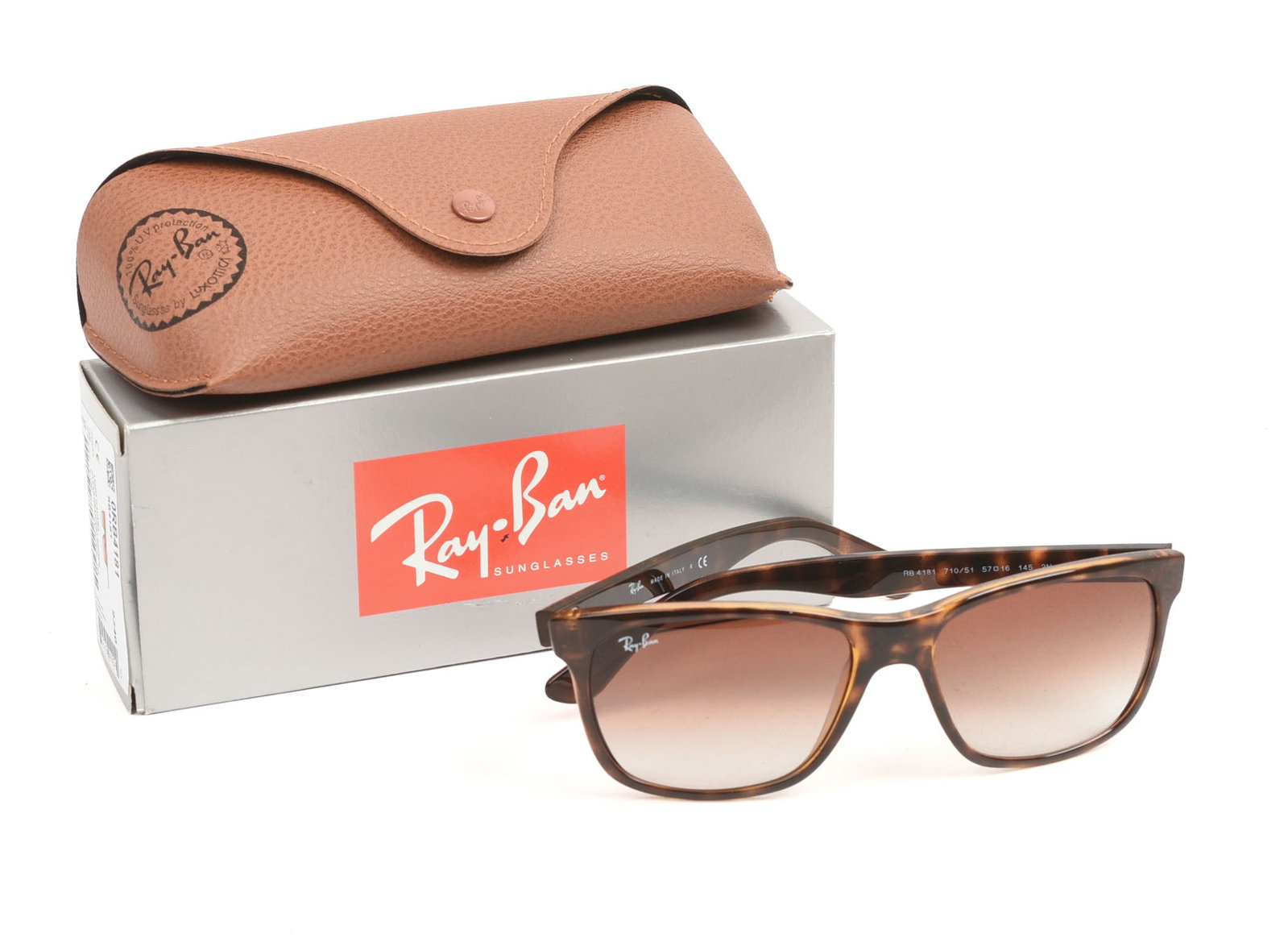Ray-Ban 4181 Sunglasses in Light Havana.: New in box.
