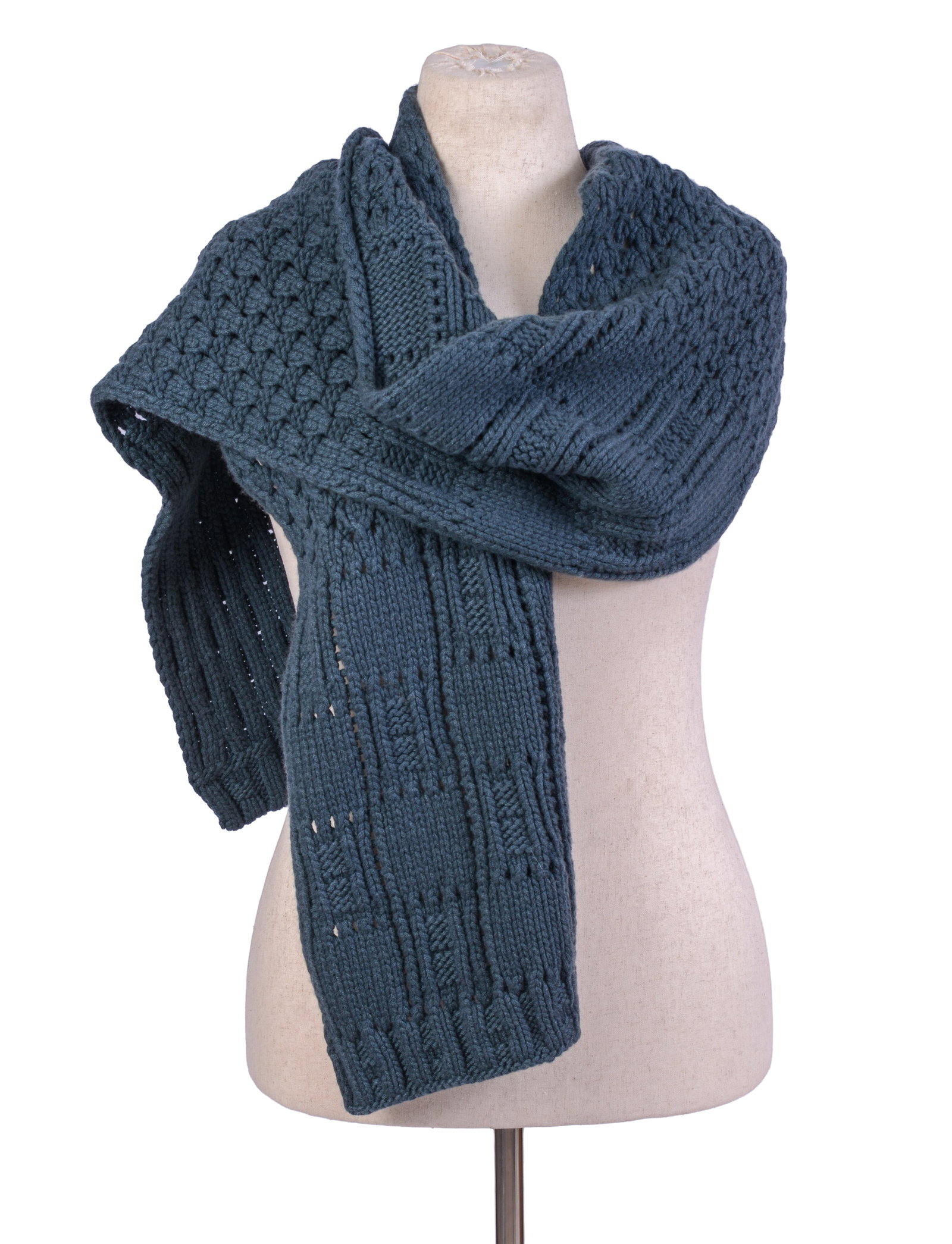 Hermes Cashmere Scarf.: 11 x 80 inches. New with tags.