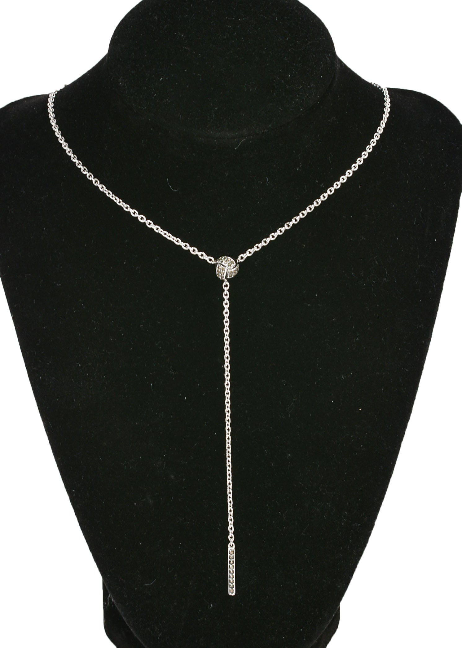 Jan Leslie Sterling Necklace.: Length 16 inches