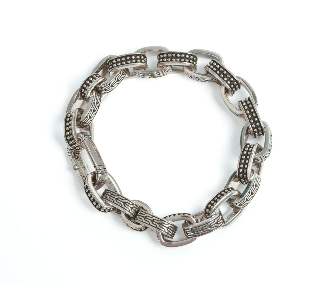 John Hardy Sterling Silver Link Bracelet. (1 of 5)