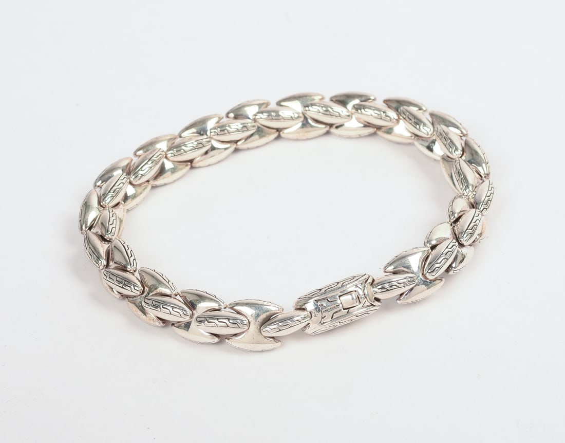 John Hardy Sterling Silver Bracelet. - 2