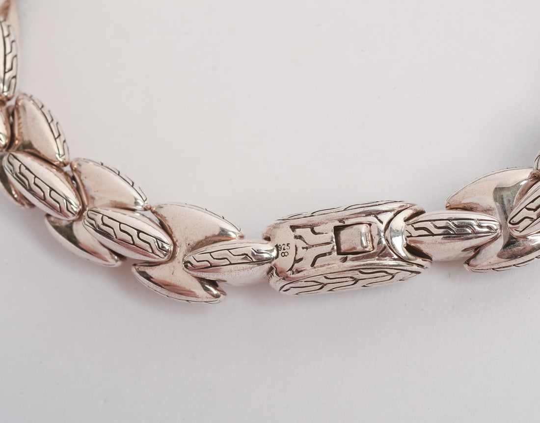 John Hardy Sterling Silver Bracelet. - 3