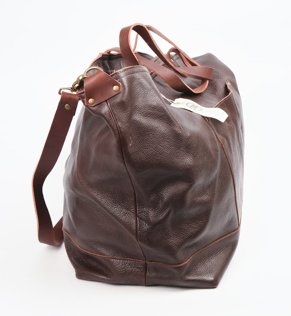 TM1985 Large Leather Tote Bag. - 3