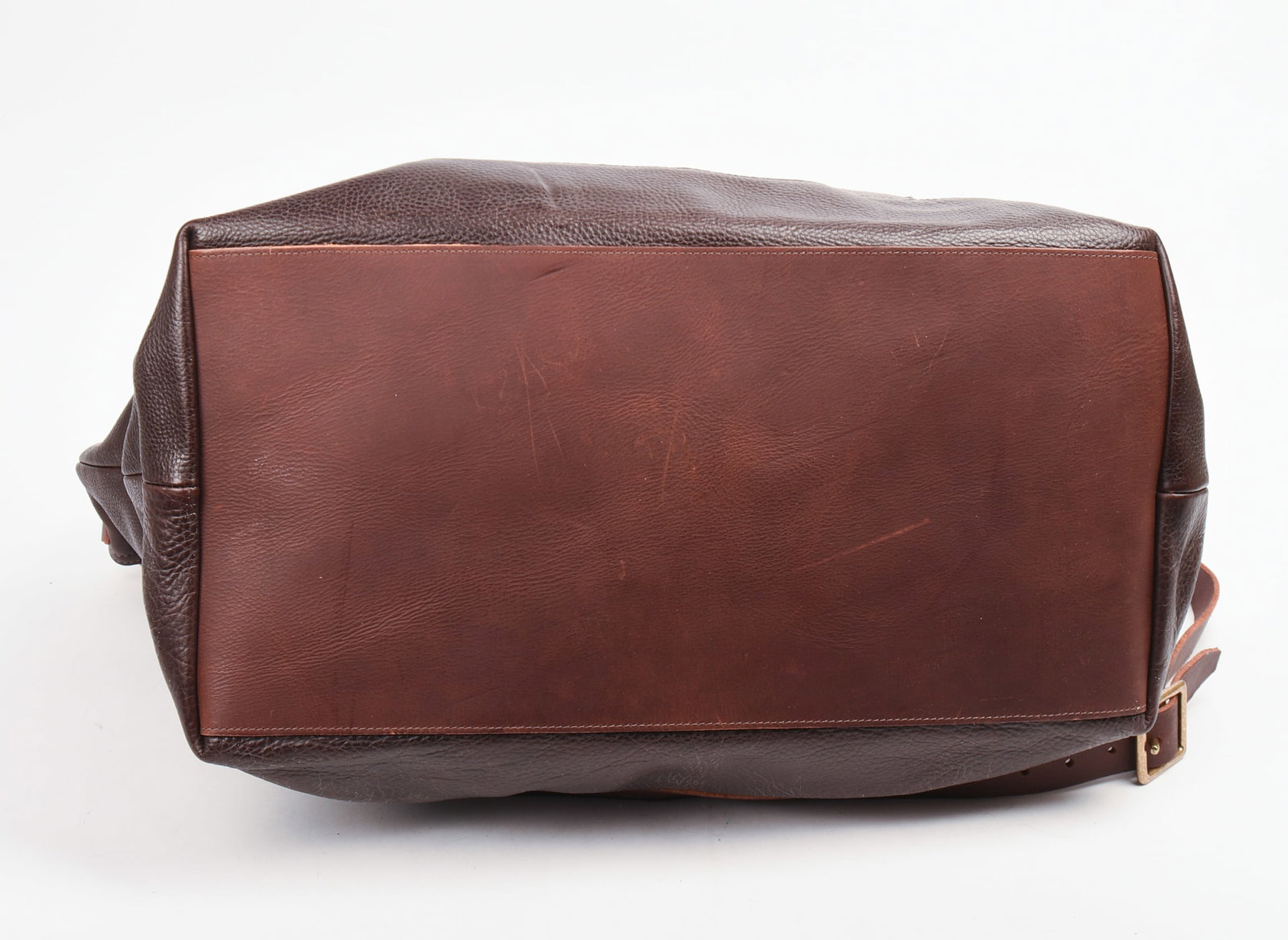 TM1985 Large Leather Tote Bag. - 6