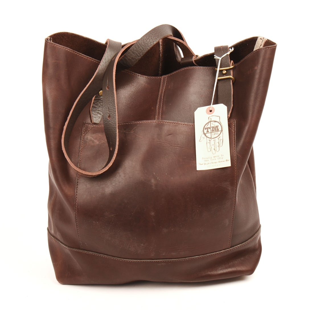 TM1985 Leather Tote Bag. (1 of 6)