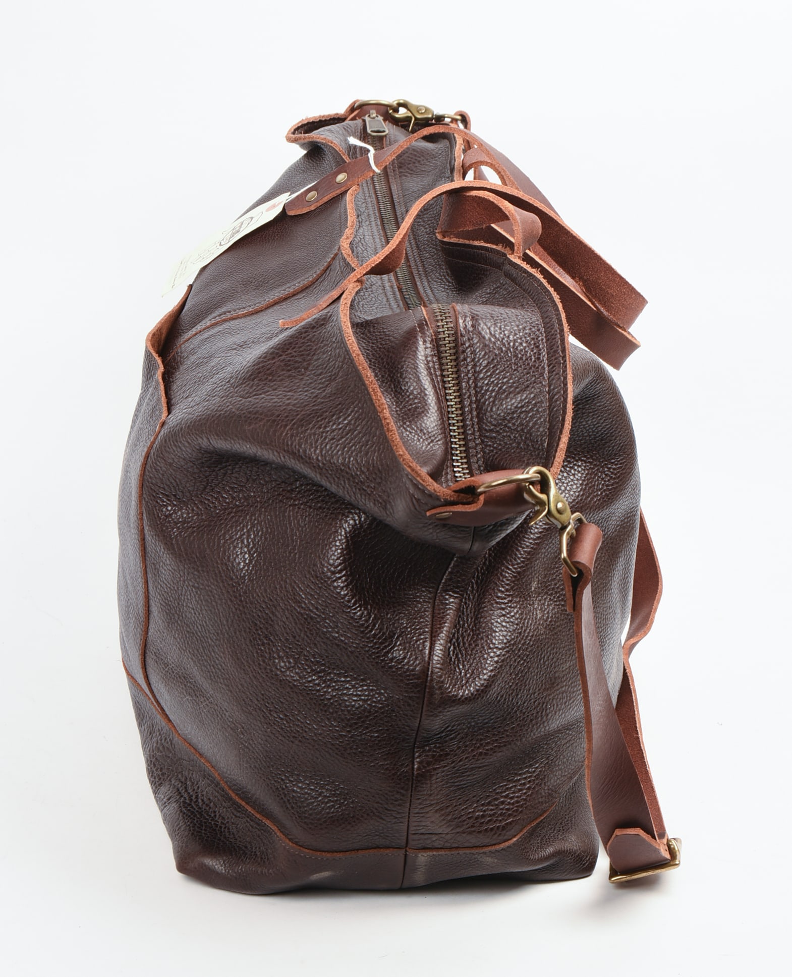 TM1985 Large Leather Tote Bag. - 4