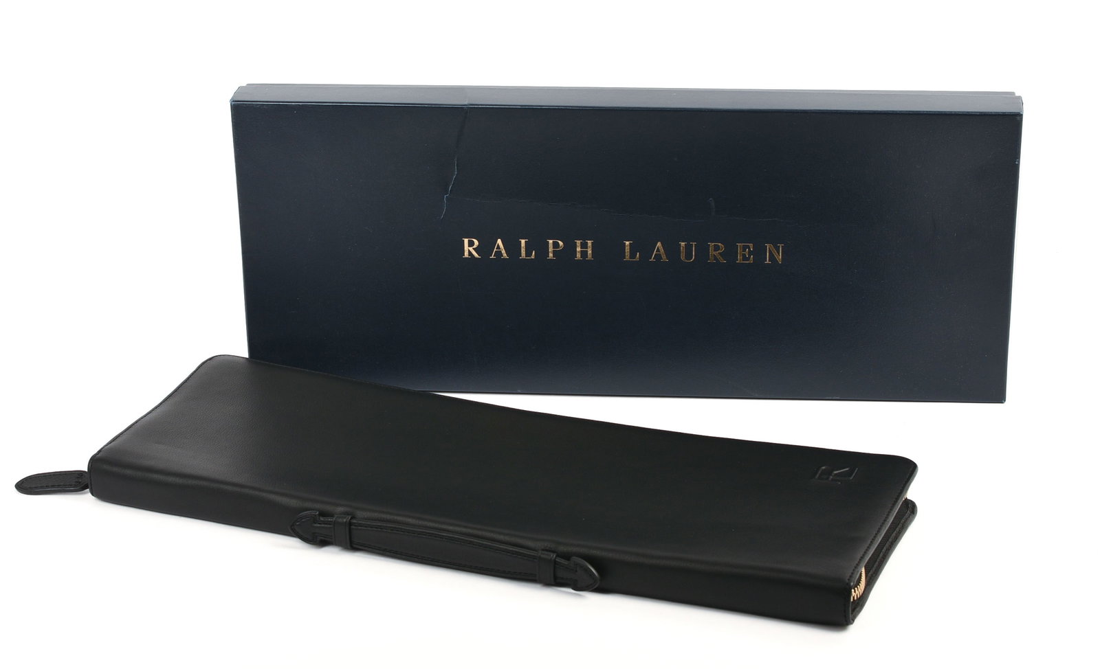 Ralph Lauren Leather Day Planner.: 17 x 6 inches. In original box.