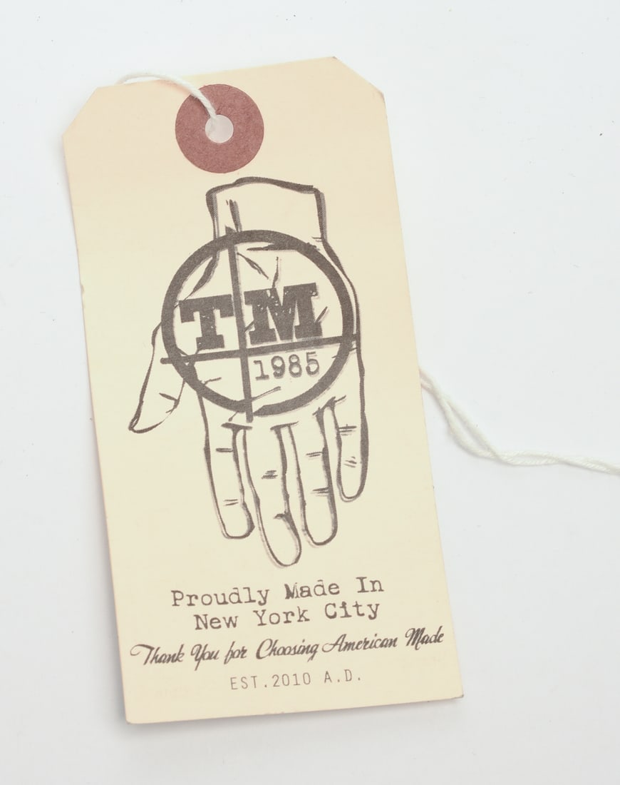 TM1985 Large Leather Tote Bag. - 8