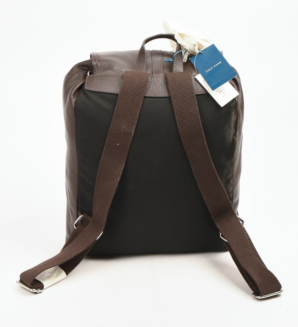 Cole Haan Leather Backpack. - 5