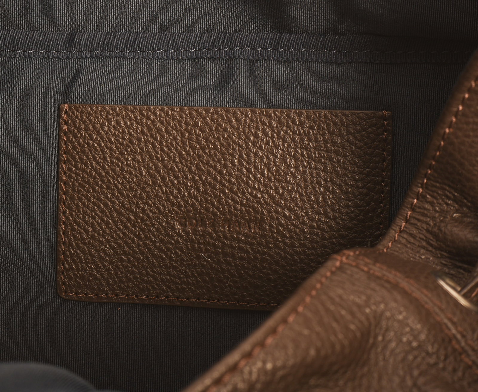 Cole Haan Leather Backpack. - 9