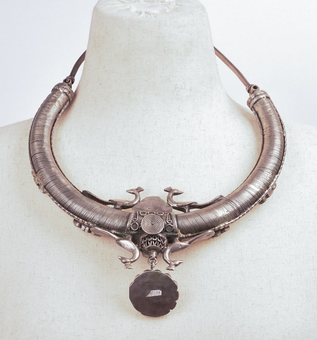Indian Turquoise Necklace. - 2