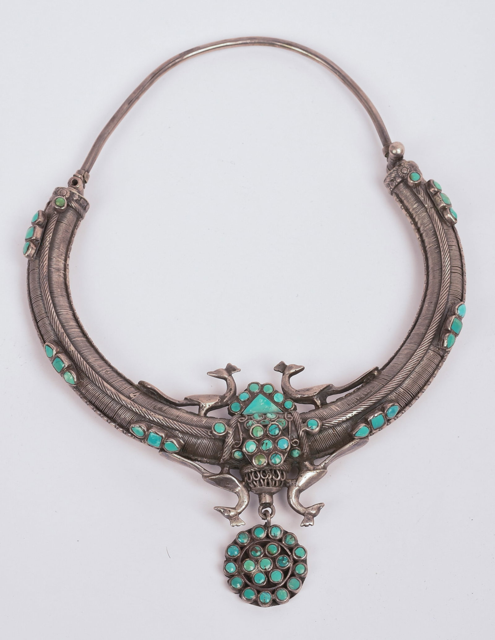 Indian Turquoise Necklace. - 3
