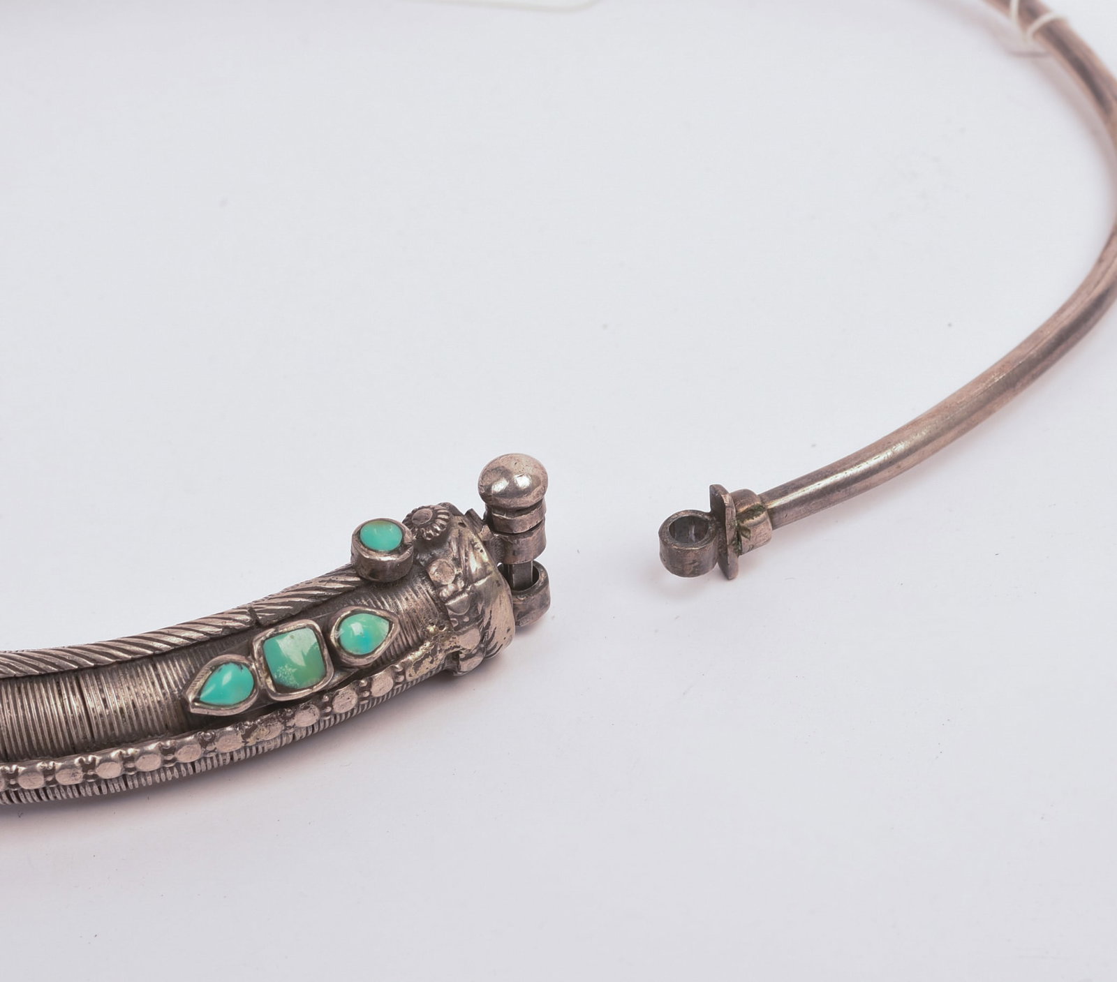 Indian Turquoise Necklace. - 4