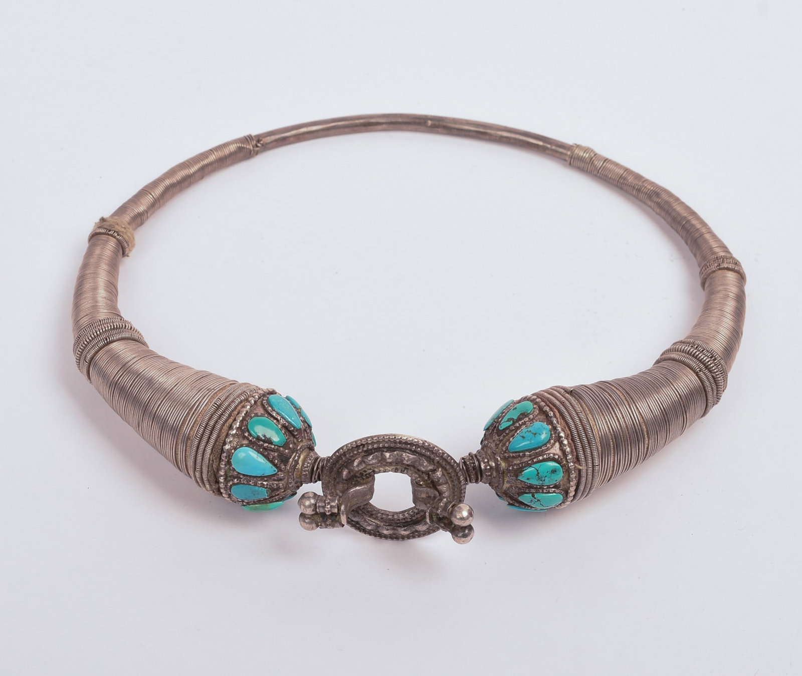 Indian Turquoise Necklace. - 2