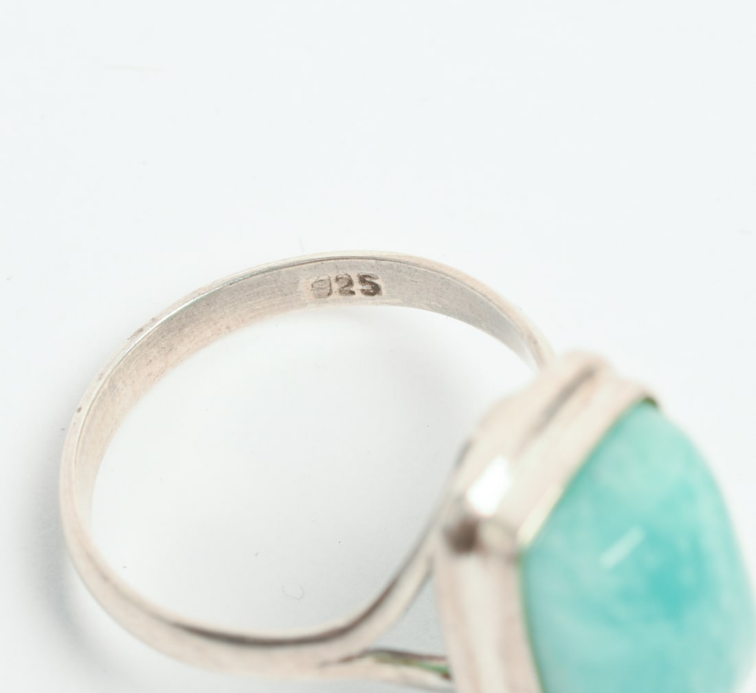 22 Sterling Silver Rings. - 19