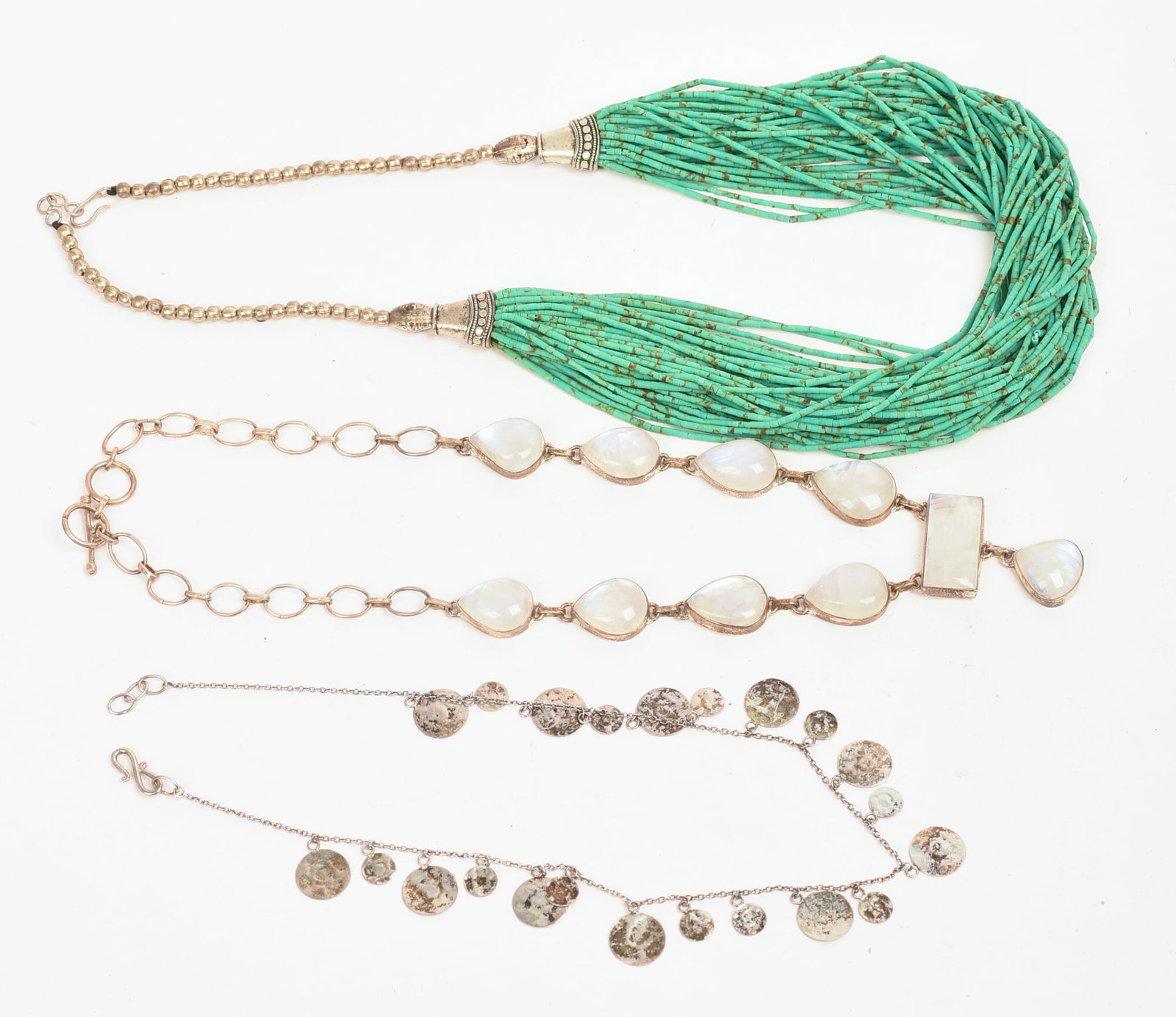 Three Necklaces. - 2
