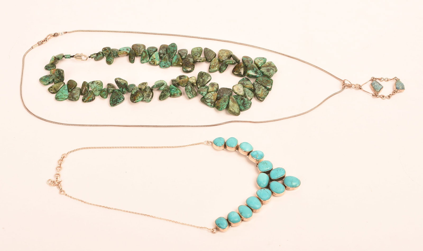 Three Turquoise Necklaces. - 5