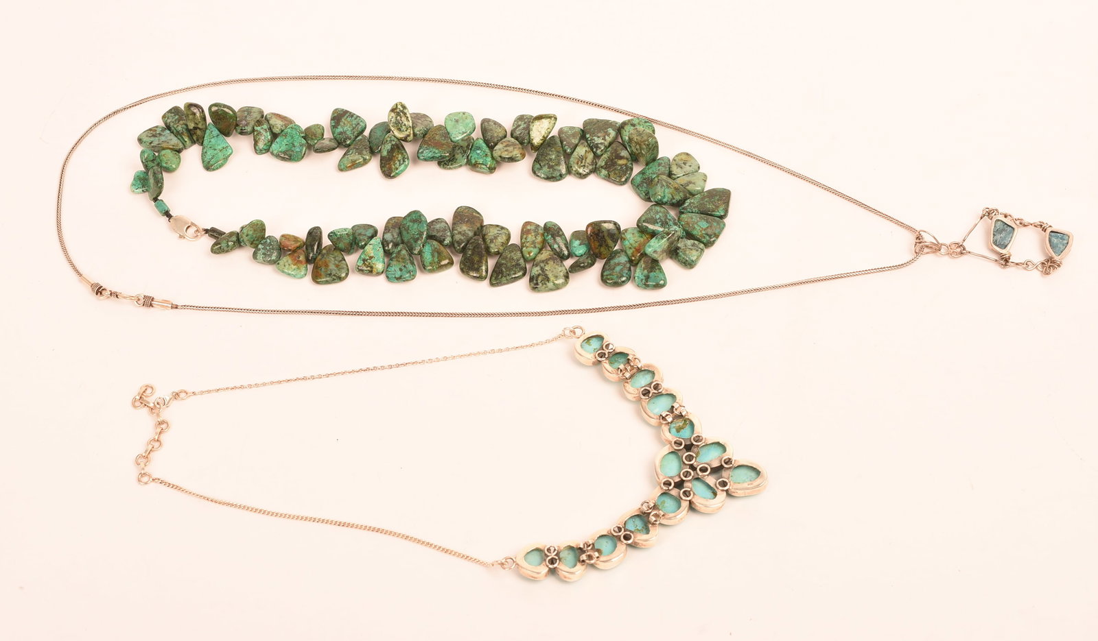 Three Turquoise Necklaces. - 6