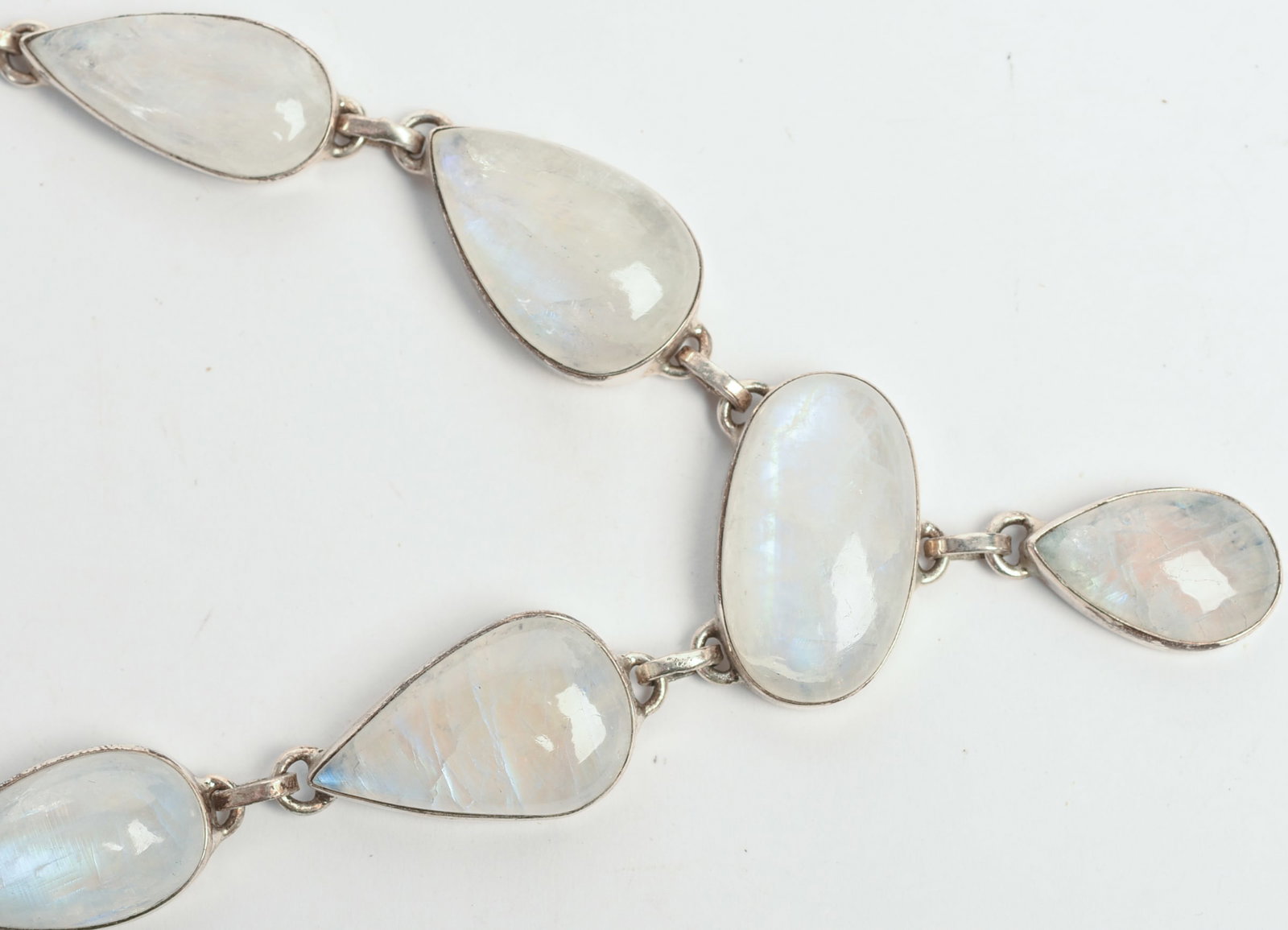 Two Necklaces: Jade and Moonstone. - 3