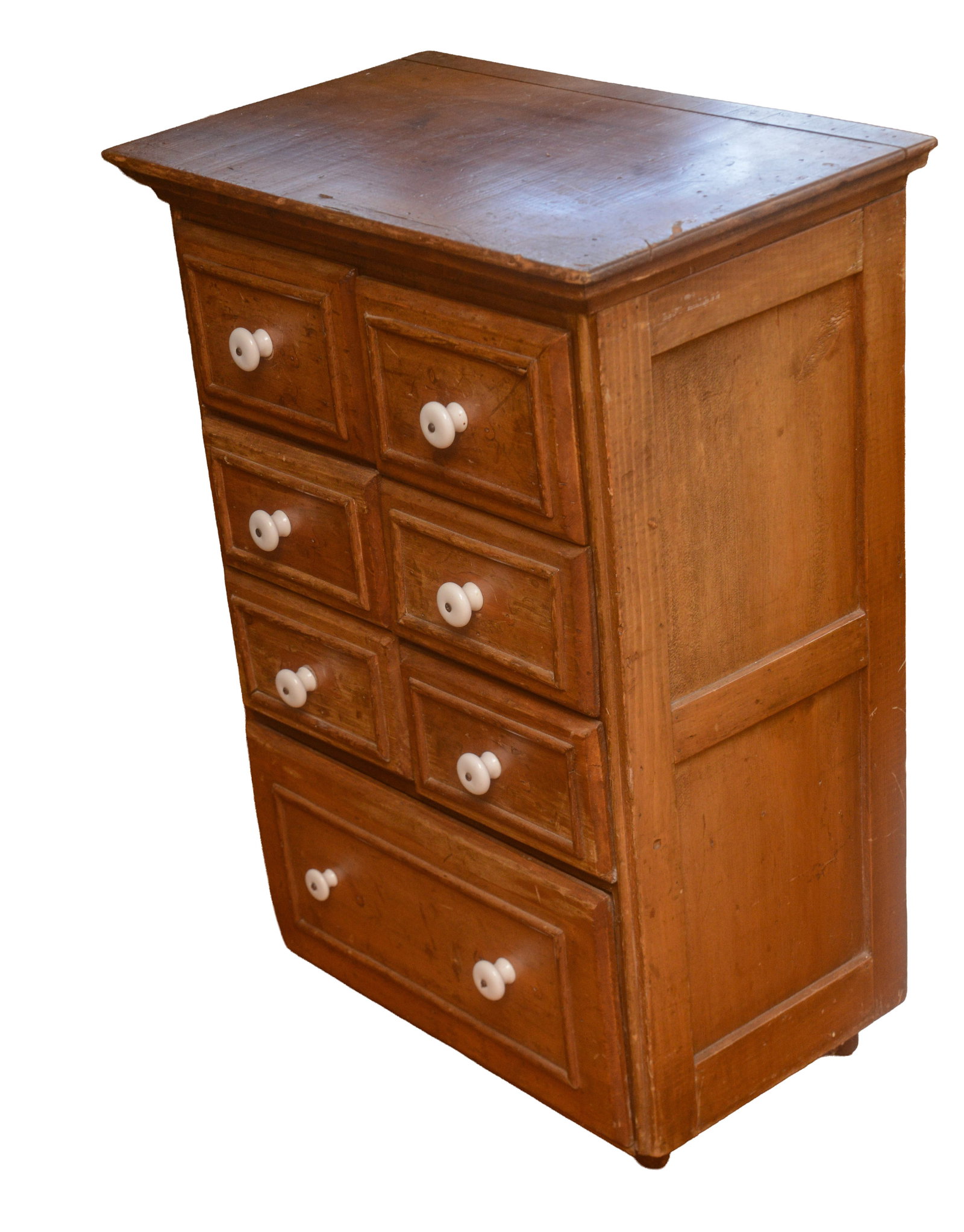 Pine Apothecary Chest.: 34 x 24 x 15 inches. NO SHIPPING AVAILABLE. This item must be picked up Friday, June 19th in Kennebunkport, Maine.