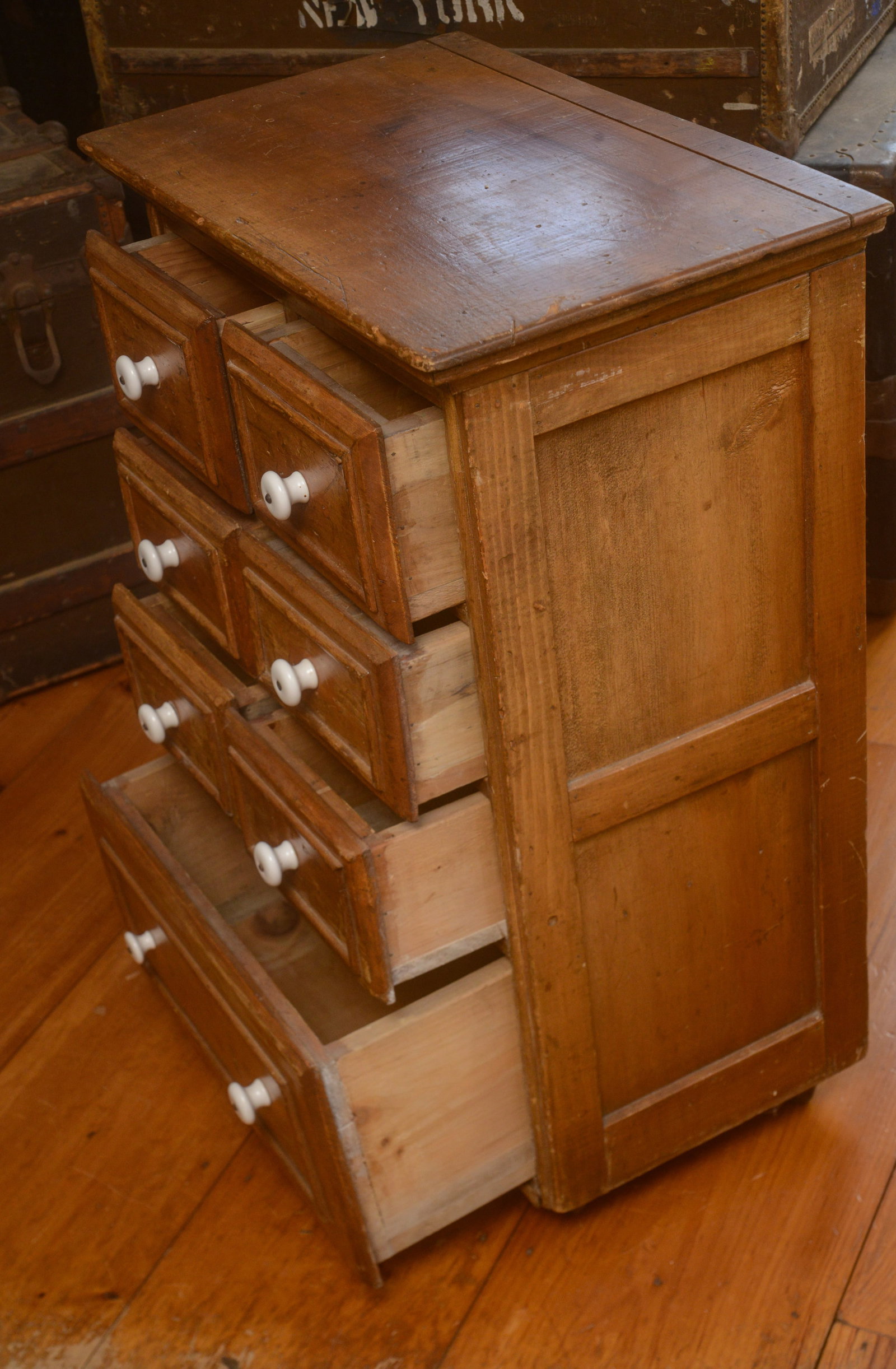 Pine Apothecary Chest. - 3