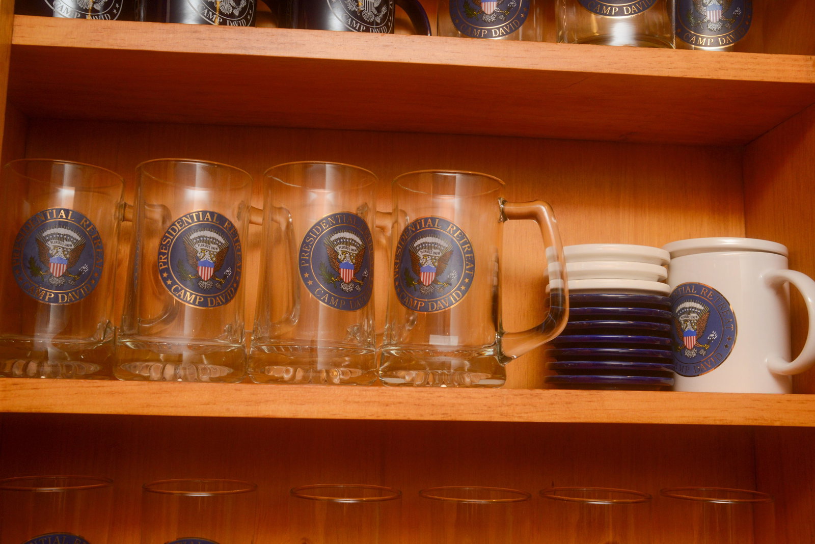 Group of Camp David Presidential Retreat Items. (1 of 6)