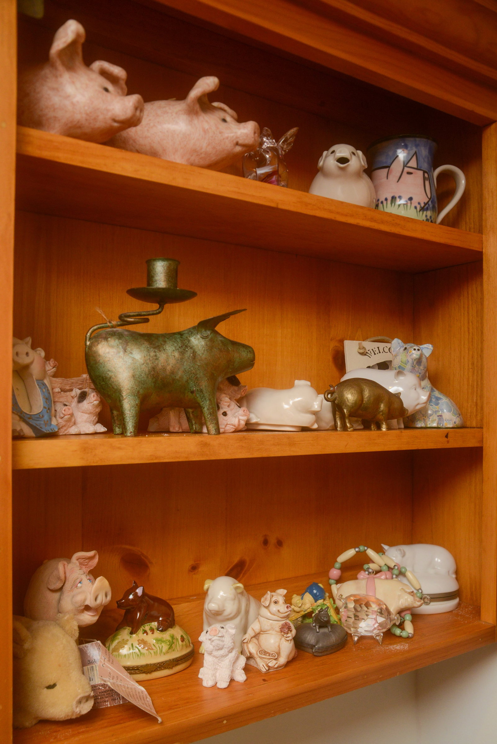 Collection of Pig Figures.: Approximately 25