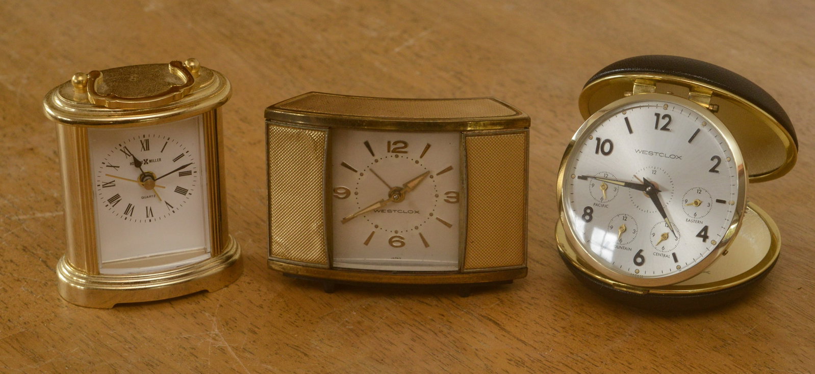 Three Desk Clocks. (1 of 3)