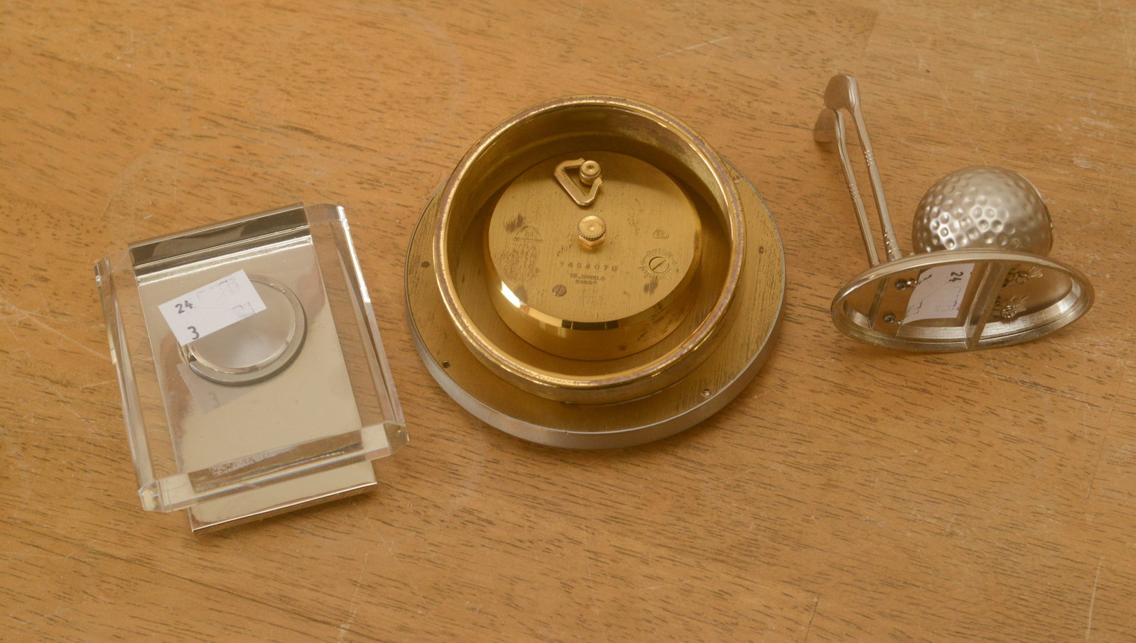 Three Desk Clocks. - 4