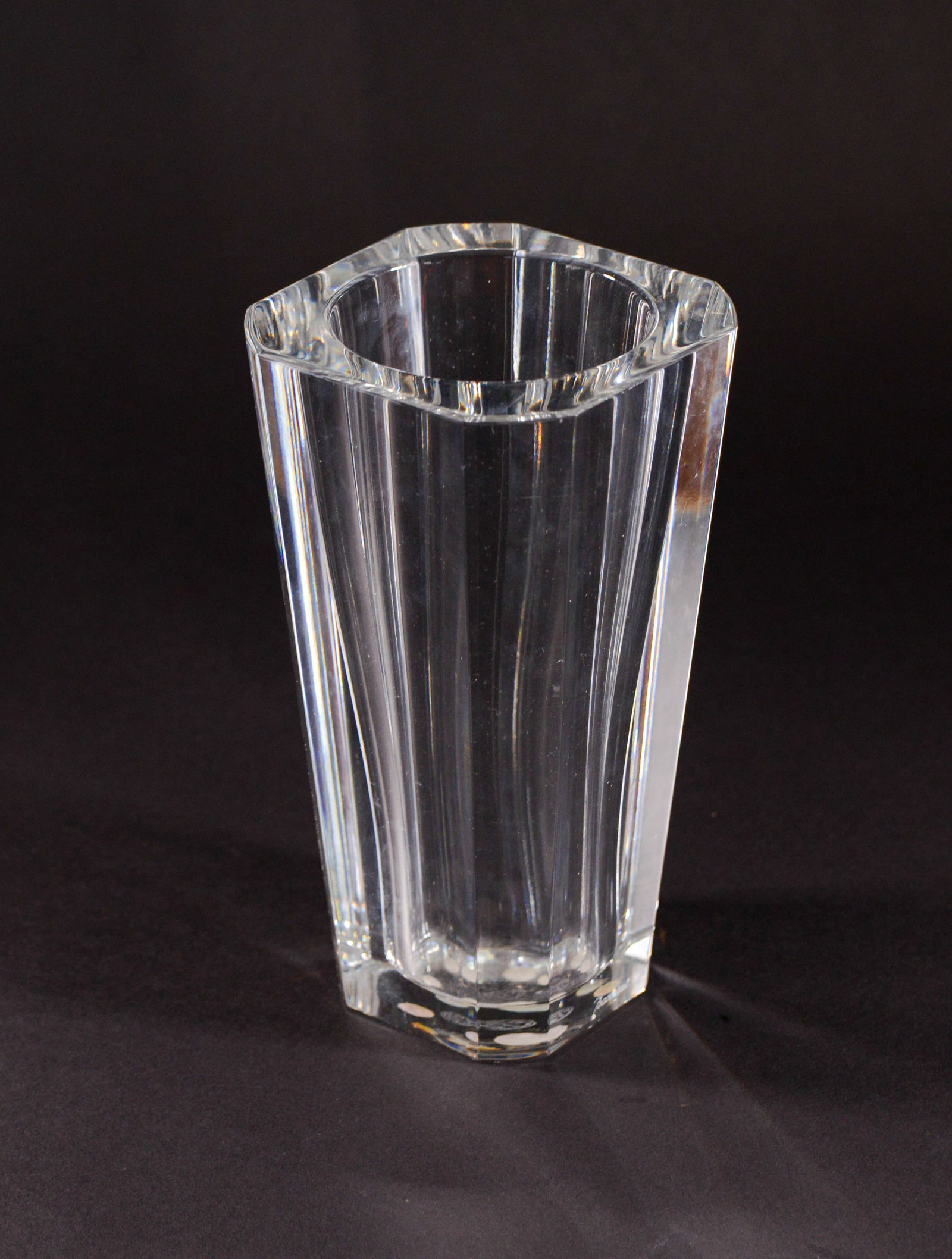 Baccarat Crystal Vase. (1 of 4)