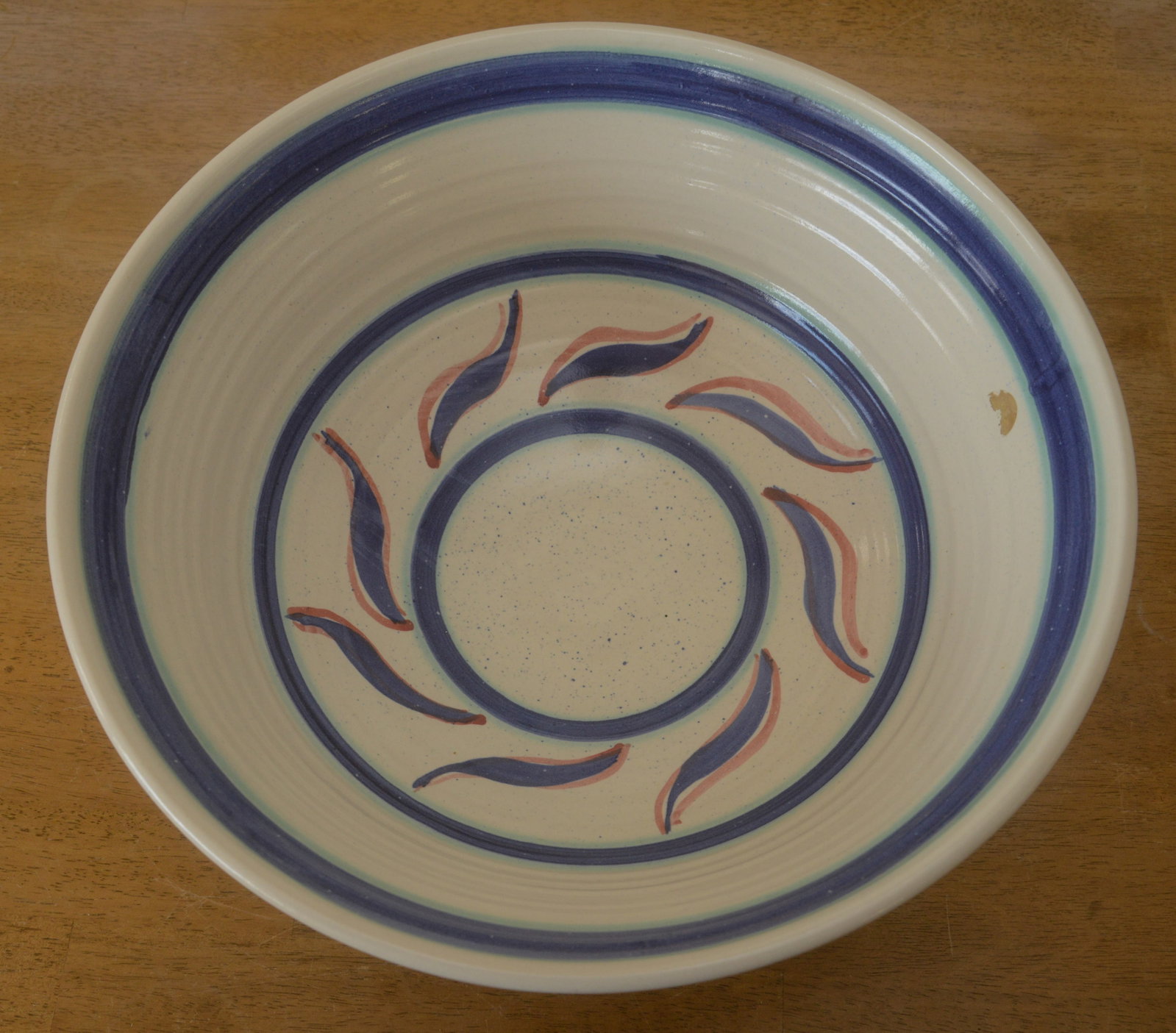 Large Stoneware Bowl. - 2