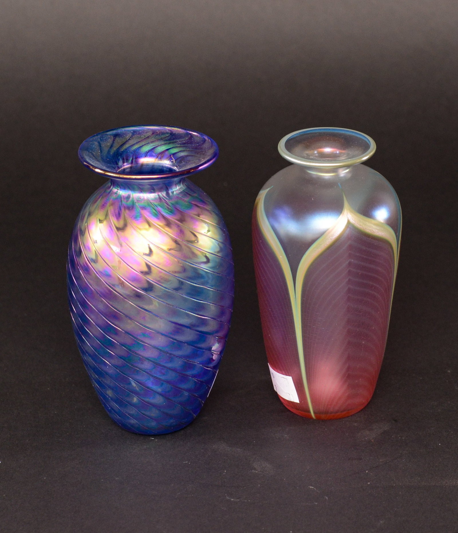 Two Art Glass Vases. - 2