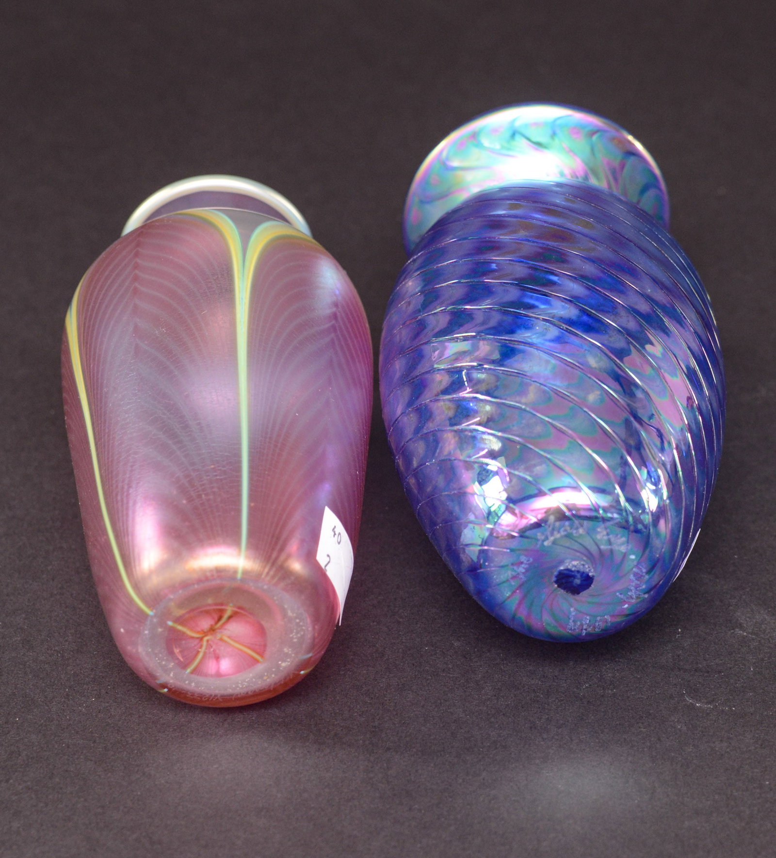 Two Art Glass Vases. - 3