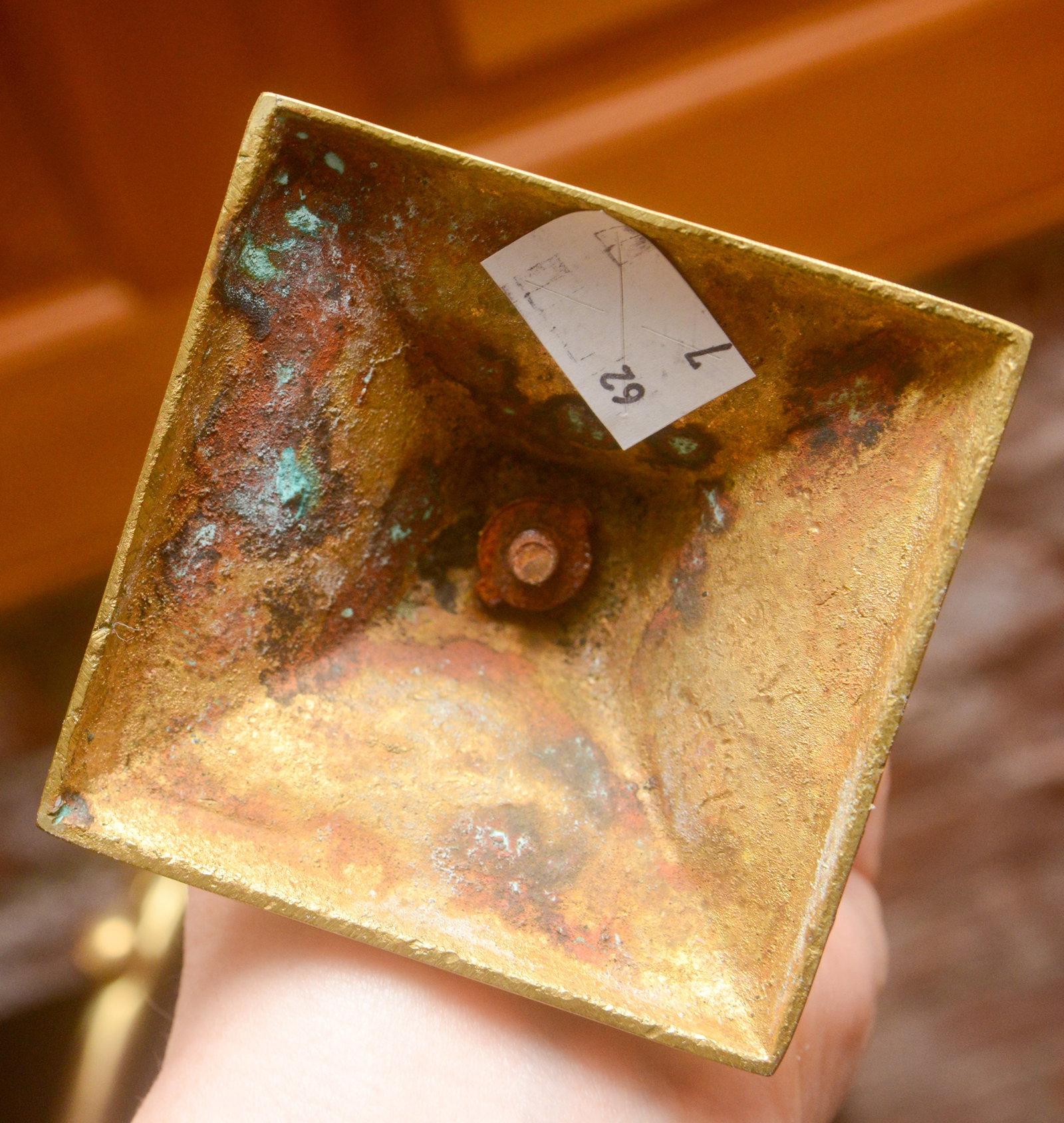 Seven Brass Candlesticks. - 6