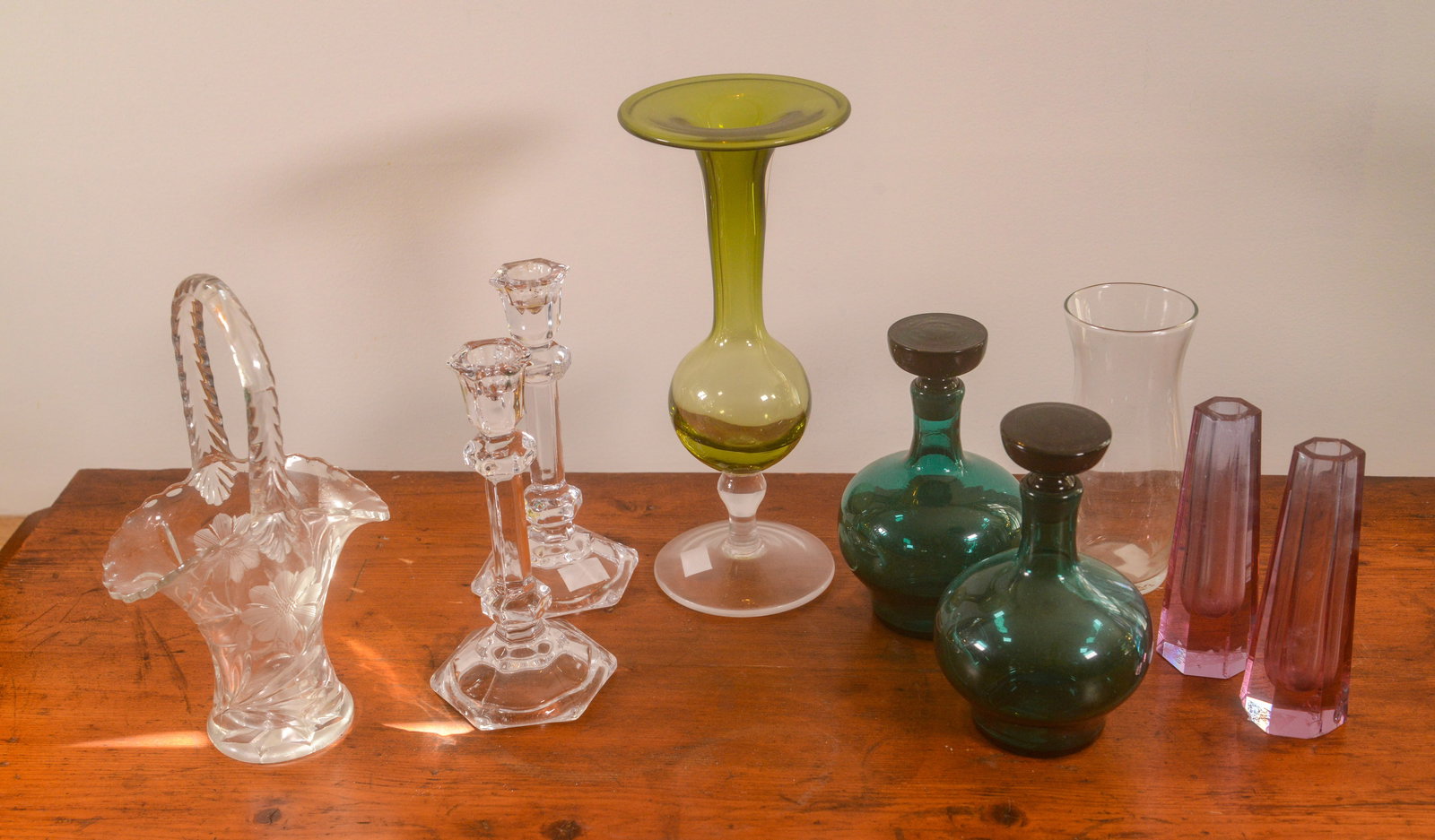 Group of Glass Items.` (1 of 5)