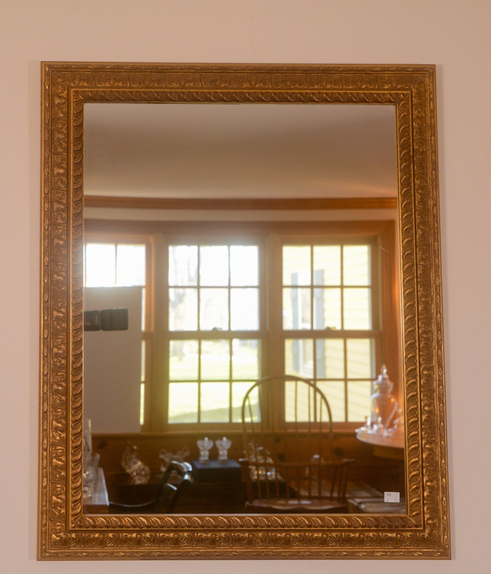 Gilt Wall Mirror. (1 of 2)
