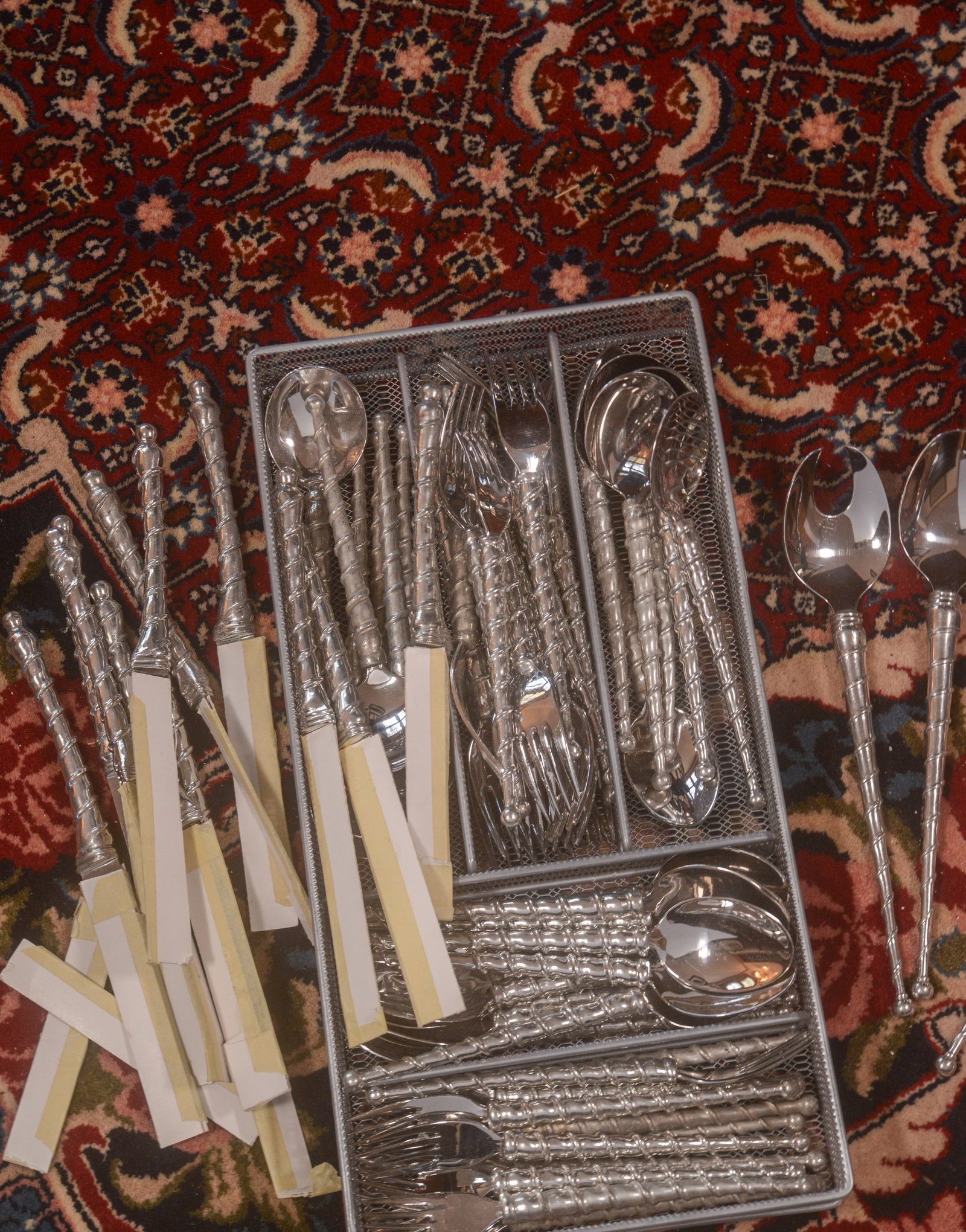 Stainless Steel Flatware Service. - 2