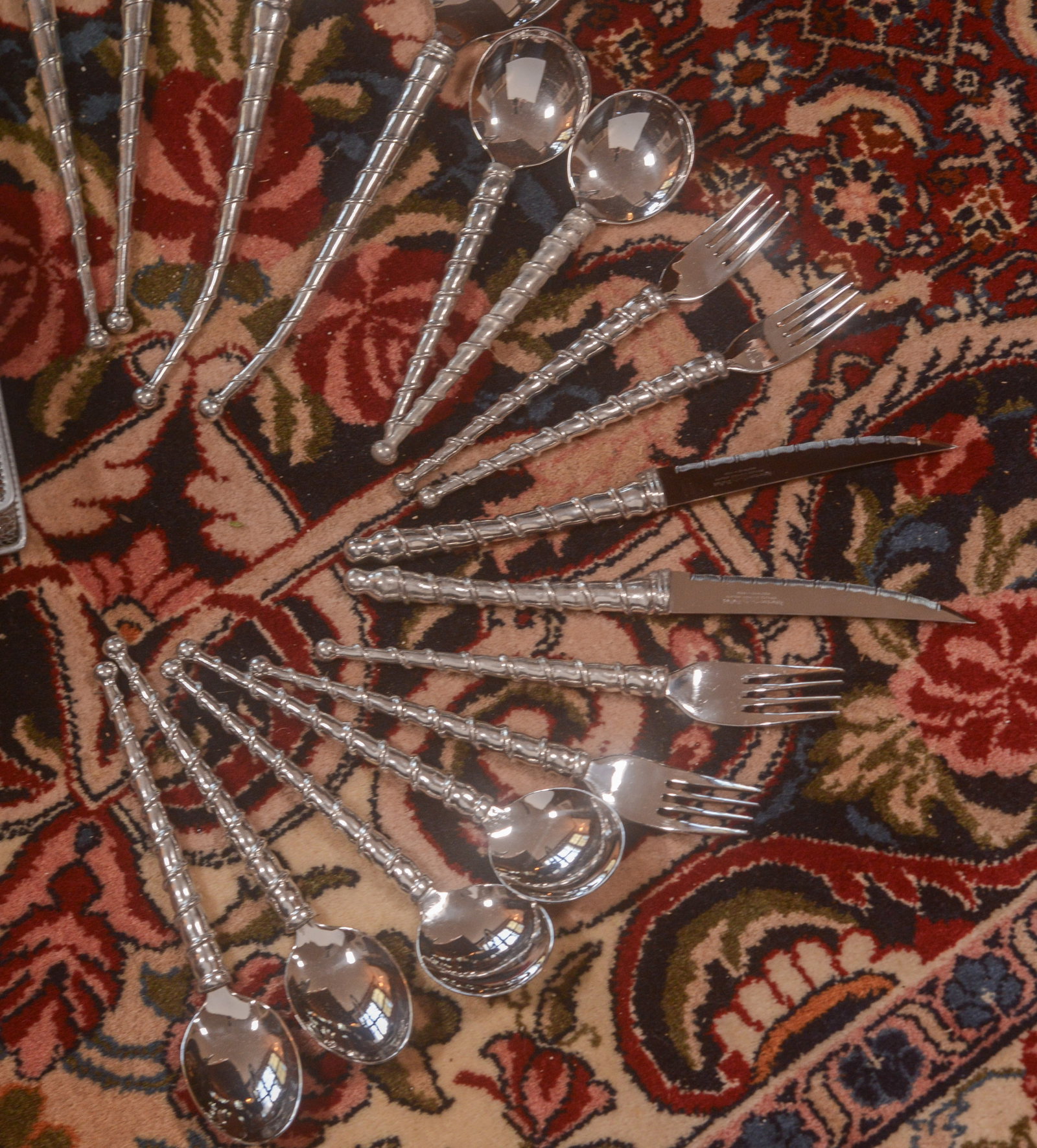 Stainless Steel Flatware Service. - 3