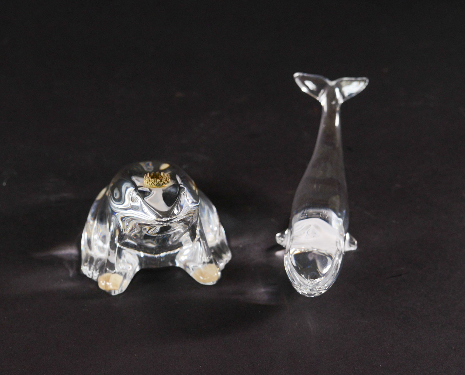 Two Baccarat Crystal Animals. - 4